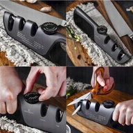 OSTRZAŁKA KUCHENNA DO NOŻY I NOŻYCZEK OSEŁKA 3w1 REGULACJA KĄTA 14°–24°