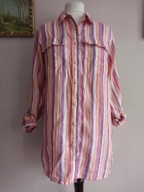 LANDS' END KOSZULA LNIANA rękaw podpinany 36