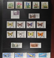 Klaser ze Znaczkami Niemcy BRD Deutsche Bundespost 1985-2001 Wycena 1430EUR