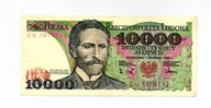 10 000 zł. 1988r. Ser.CU
