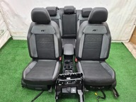 VW T-ROC 2GA R-LINE 2020R FOTEL FOTELE KANAPA TYŁ TUNEL SRODKOWY KOMPLET