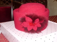 WILLI luksusowa nowa czapka toczek wełnaż