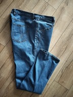 Spodnie damskie 50 super elastyczny jeans zgrabne idealne pas106