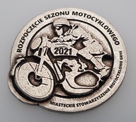 Znaczek, odznaka, blacha zlotowa, motocyklowa No.2999