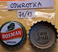 Kapsel z piwa Bosman Szczecin