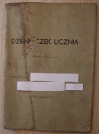 DZIENNICZEK UCZNIA Rok szkolny 1956/57, Klasa VI