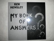 KEN HENSLEY My Book Of Answers (2021) LP white/black splatter NOWA, FOLIA