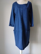Śliczna markowa tunika NEXT UK 14 EUR 42 100% cotton jeans