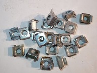 nakrętka mocowanie klips do szyn szaf RACK M6 komplet x21