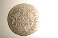 August III - 1/24 talara 1763 r. EDC - Lipsk