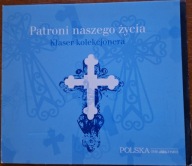 Patroni naszego życia Klaser kolekcjonera Polska The Times 4 medaliki