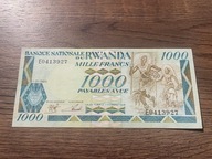 Rwanda - 1000 franków - 1988