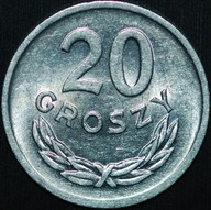 20 groszy 1968 - ładny egzemplarz