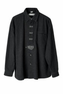 Koszula lniana vintage Isar Trachten Oktoberfest folk haft len bawełna