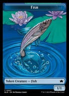 Karta Magic: The Gathering Fish Token BLB 007