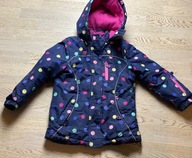Kurtka zimowa w grochy Cool Club Rozm. 128 cm 7-8 lat + GRATIS