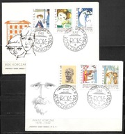 *FDC ROCZNIK 1962 Fi 1209-14 kas. 2 szt. ROK KORCZAKOWSKI / komplet