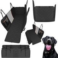 POKROWIEC DLA PSA DO SAMOCHODU MATA NA SIEDZENIE WODOODPORNA Z KIESZENIAMI