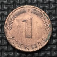 *NIEMCY [0205]*1 fenig 1948 *F* Niemcy Zachodnie (RFN) Kłosy, Liście dębu