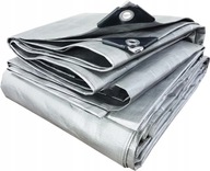 PLANDEKA MOCNA MATA POD BASEN JACCUZI NAMIOT WODOODPORNA UV Z OCZKAMI 4X5M