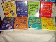 KOSZMARNY KAROLEK 8 książek, Francesca Simon - UNIKAT - twarde oprawy