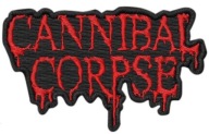 Termo Naszywka Cannibal Corpse Logo Muzyczna Rock Haftowana Naprasowanka