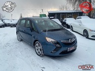 Opel Zafira 1.4i turbo gaz moc 150 KM 7 osobowa panorama bezwypadkowy