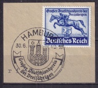 1940 DR wyścigi konne Mi 746 na wycinku