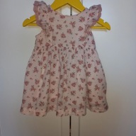 Next piękna sukienka róże__74/80