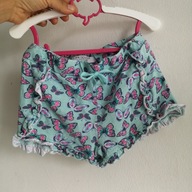 Bawełniane szorty z falbanką Primark 116 print w motylki LATO (693)