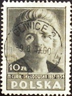 Polska > Datownik "Gliwice" z dnia 09.08.1947 r. - na znaczku Fi 425B