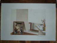 MEL RAMOS - Studio - 57cm x 38.5cm -POP ART- (WARHOL, BANKSY)