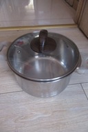 EDEL STAHL GARNEK Z POKRYWĄ I PODSTAWKA