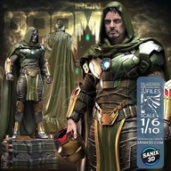 IRON DOOM wydruk 3D, żywica