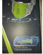 Miecz kosmiczny 40-73 cm Maska ZESTAW