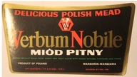 ETYKIETA - WARSZAWA - WARSOWIN - MIÓD PITNY - Verbum Nobile - DELICIOUS