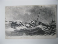 Okręt wojenny z Francja z przed 1945 r.