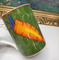 Kubek porcelanwy galery marchew warzywa