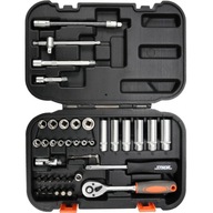 ZESTAW NARZĘDZIOWY KLUCZY KLUCZE NASADOWE 1/4 42CZ