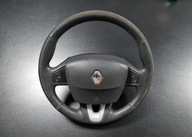 RENAULT SCENIC III MEGANE 3 KIEROWNICA SKÓRA MULTI AIRBAG PODUSZKA KIEROWCY