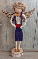 Aniołek handmade - makrama