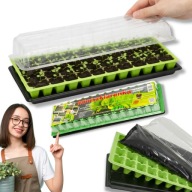 MINI SZKLARNIA DOMOWA OGRODOWA NA PARAPET BALKON DO WYSIEWU SZKLARENKA