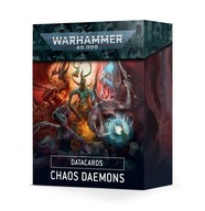 Warhammer 40000 DATACARDS: CHAOS DAEMONS Games Workshop