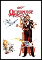 A2 PLAKAT FILMOWY FILM OŚMIORNICZKA, OCTOPUSSY, JAMES BOND (1983)