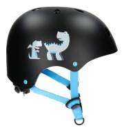 Kask rowerowy dziecięcy Bergen Nino czarny BHN-004 rozmiar XS/S 46-55 cm