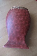 PIĘKNY WAZON DUŻY ZDOBIONY