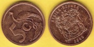 AFRYKA 5 CENTS 2000 R.