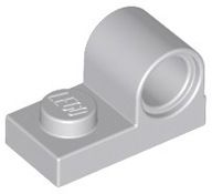 LEGO płytka 1X2 j.szary 11458 2szt nowa