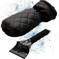 SKROBACZKA DO SZYB DO LODU Z RĘKAWICĄ RĘKAWICA DO SAMOCHODU ŚNIEG. (10)