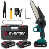 PIŁA ŁAŃCUCHOWA AKUMULATOROWA RĘCZNA 1200 W / 1,6 KM 2 AKU + 2x ŁAŃCUCH HIT